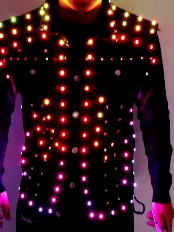 Men Led Light Costume