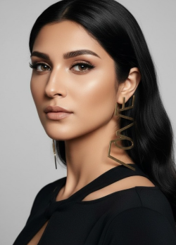Gold Love Earrings