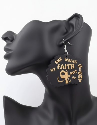 African Tribal Spiritual Earrings