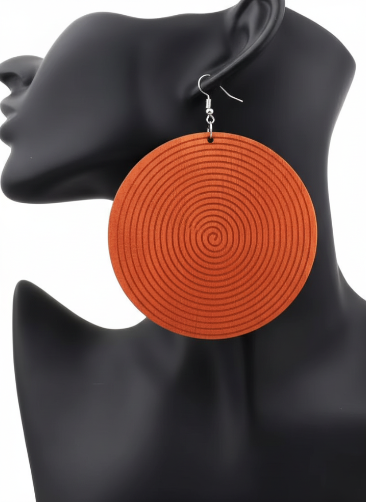 African Tribal Boho Earrings