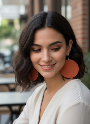 African Tribal Boho Earrings