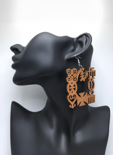 African Tribal Earrings