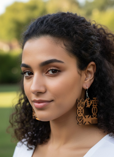 African Tribal Earrings