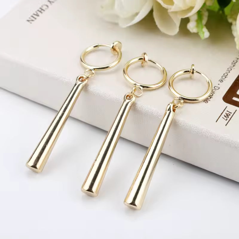 Zoro Gold Anime Cosplay Earrings