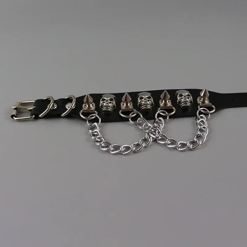 Skull Chain Bracelet