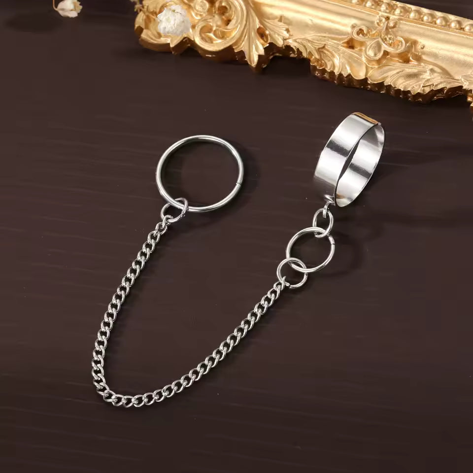 Kurapika Butterfly Chain Ring Anime Cosplay