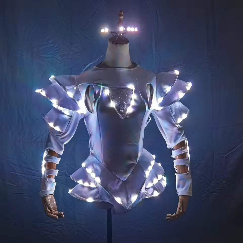 Led Light Party Monokini