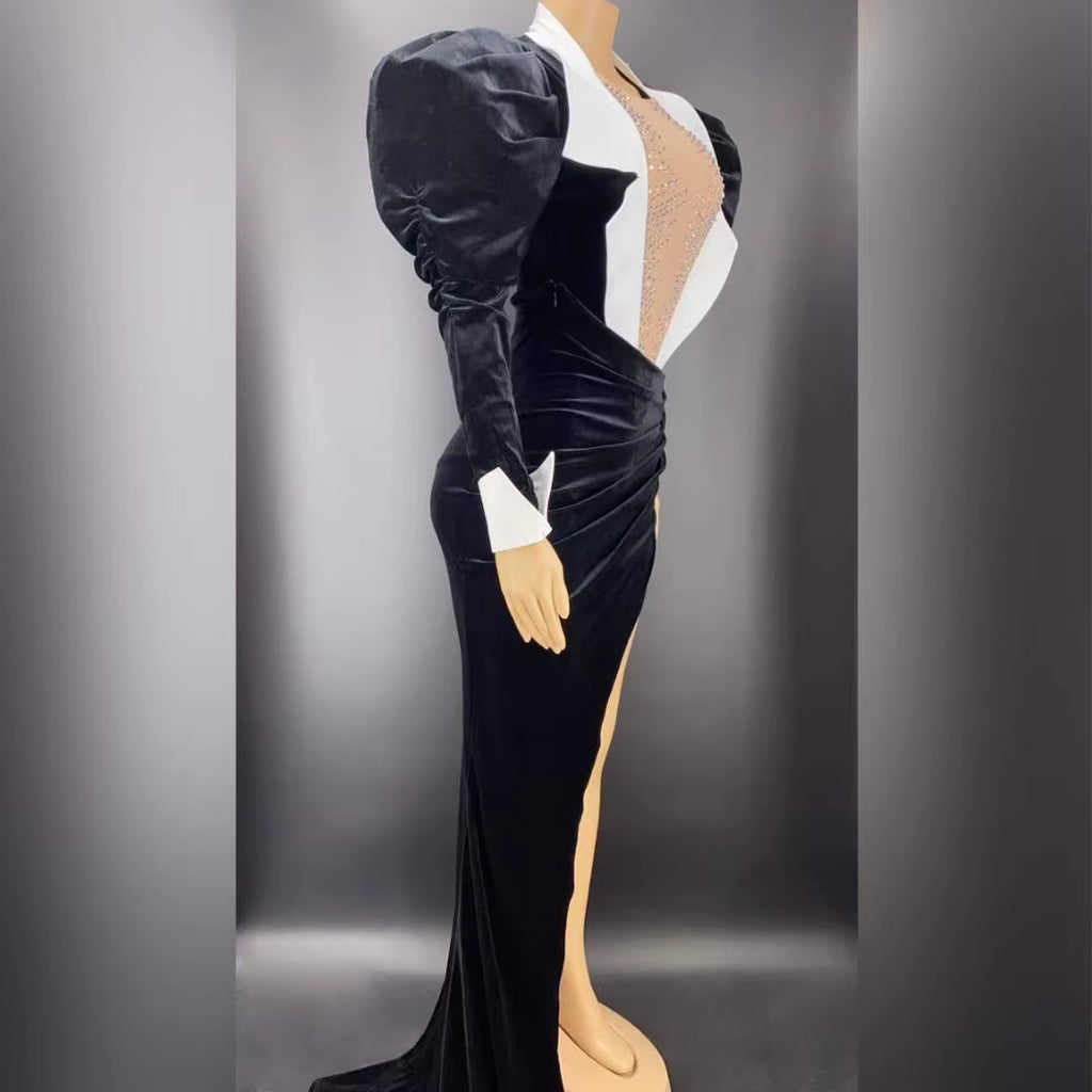 Tuxedo 2pc Dress
