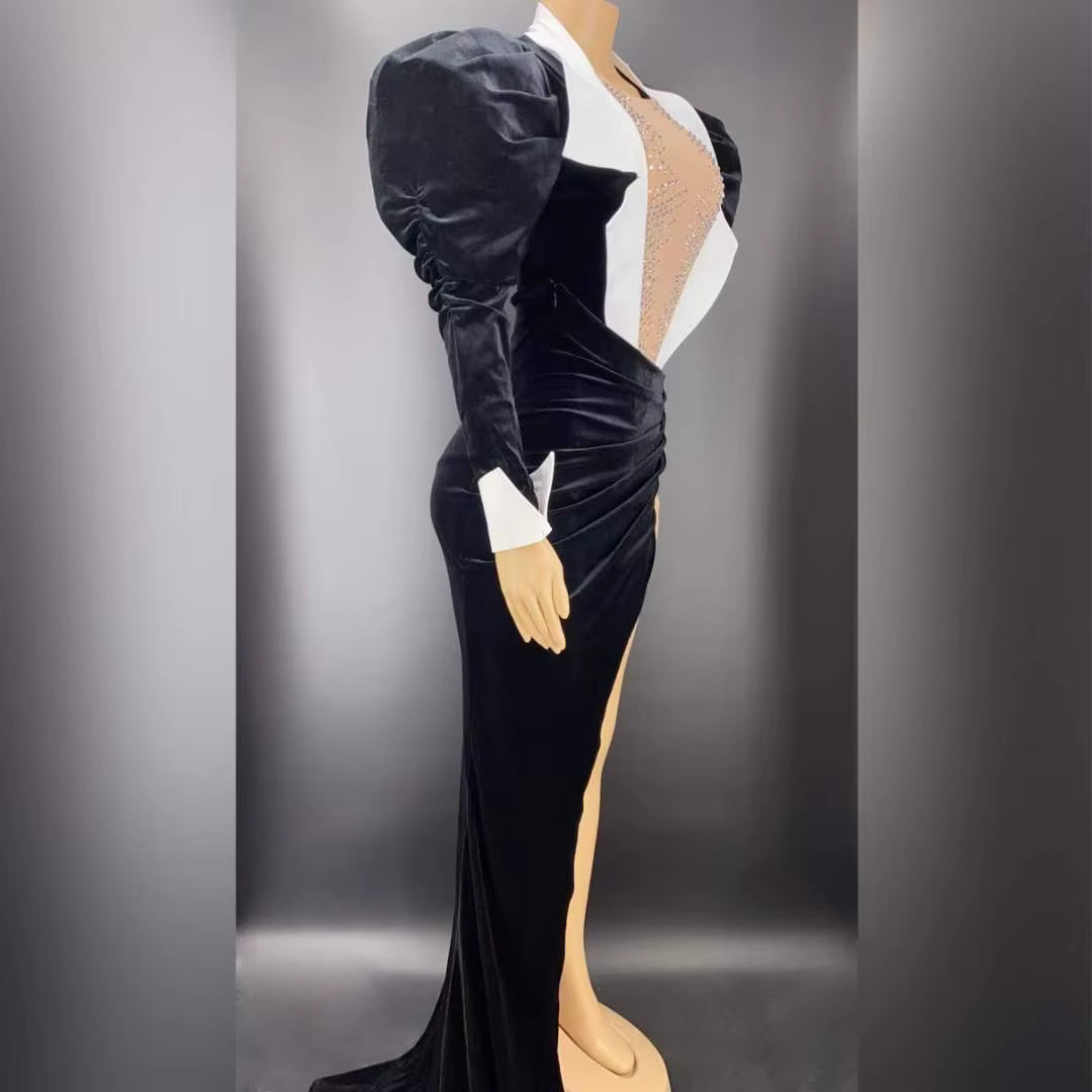 Tuxedo 2pc Dress