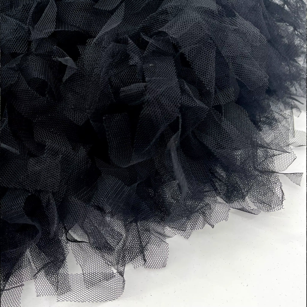 Black Shaggy Drag Queen Dance Costume