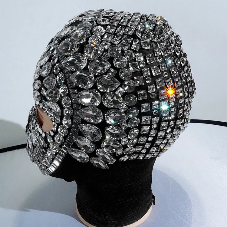 Diamond Masquerade Drag Queen Face Mask