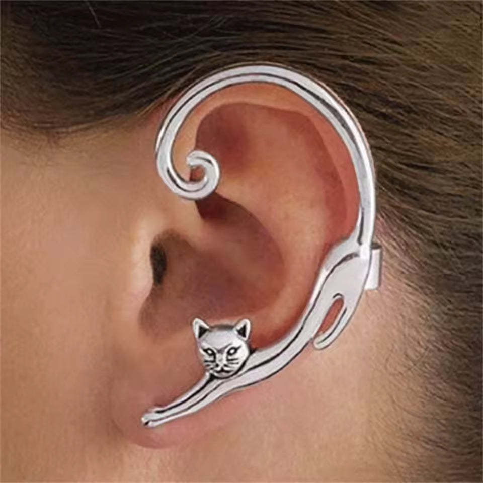 Black Cat Earrings
