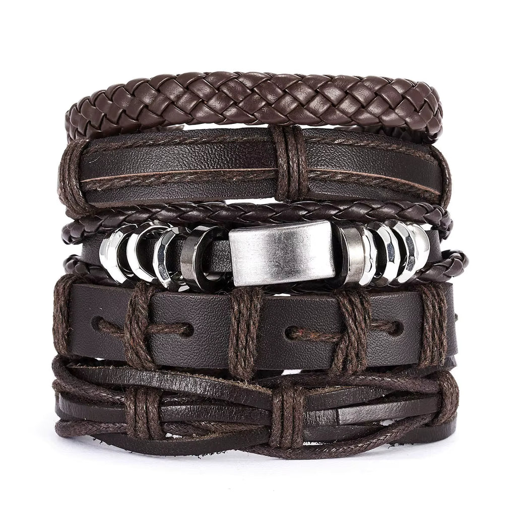 Brown Bracelet Set