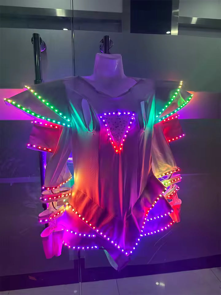 Led Light Party Monokini