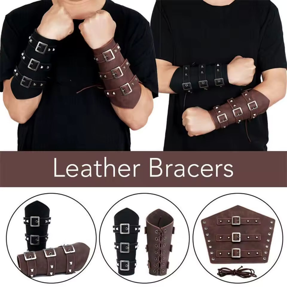 Gauntlet Leather Bracer