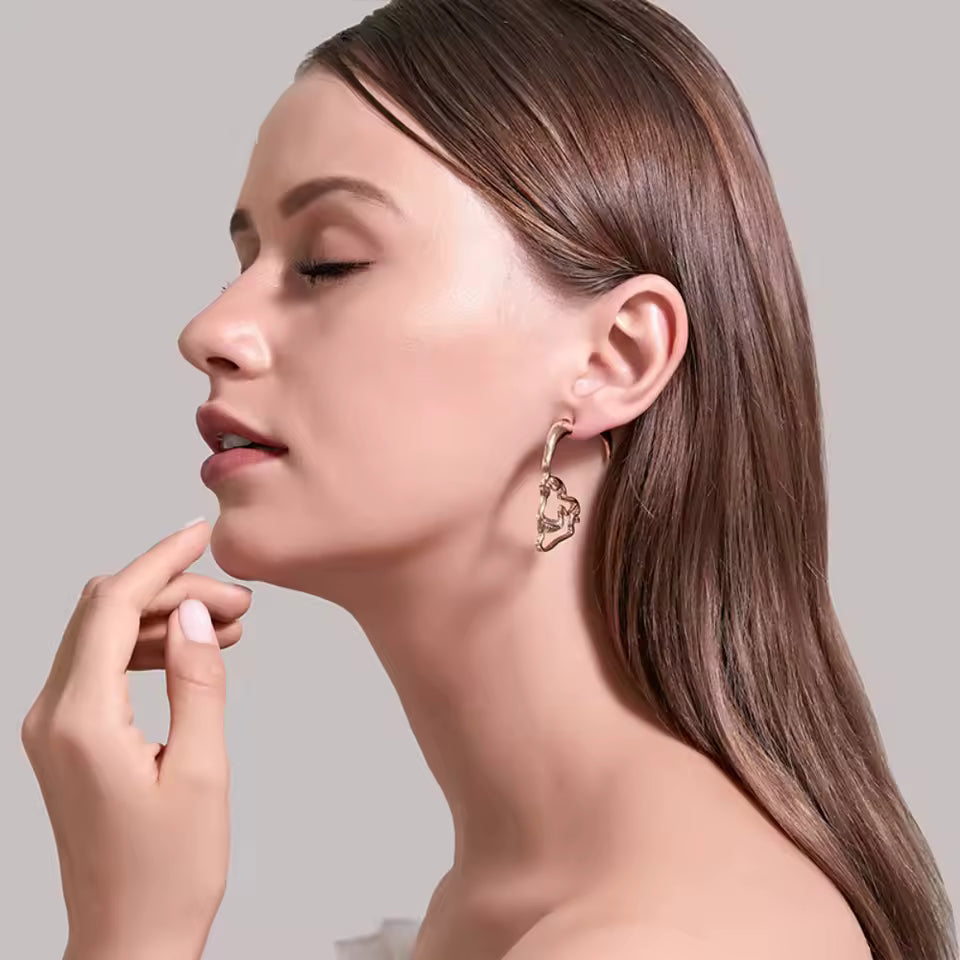 Skeleton Goth 3D Earrings