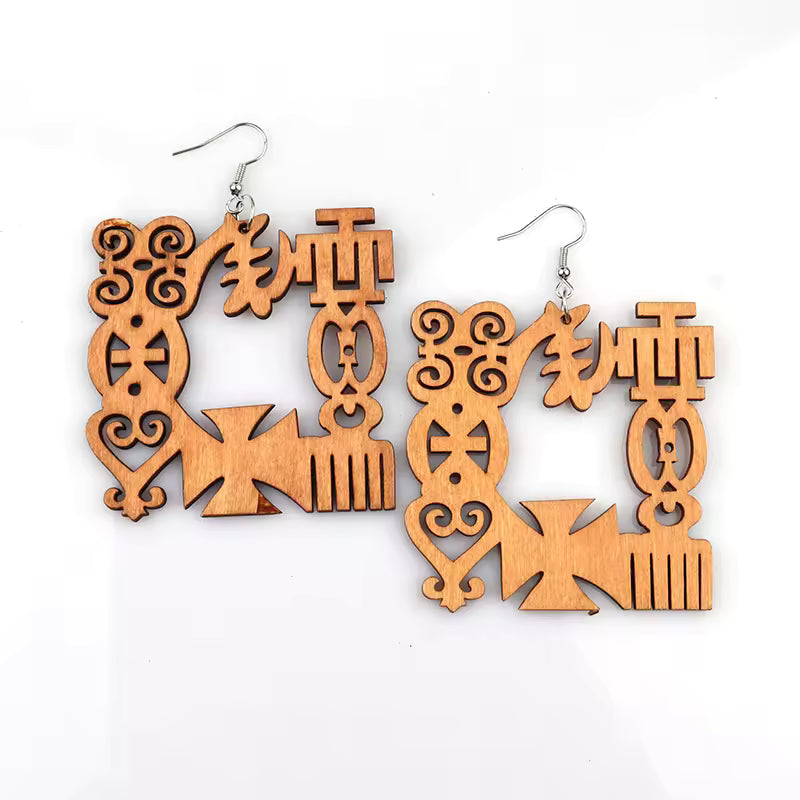 African Tribal Earrings