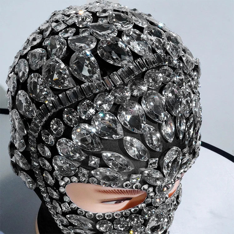 Diamond Masquerade Drag Queen Face Mask