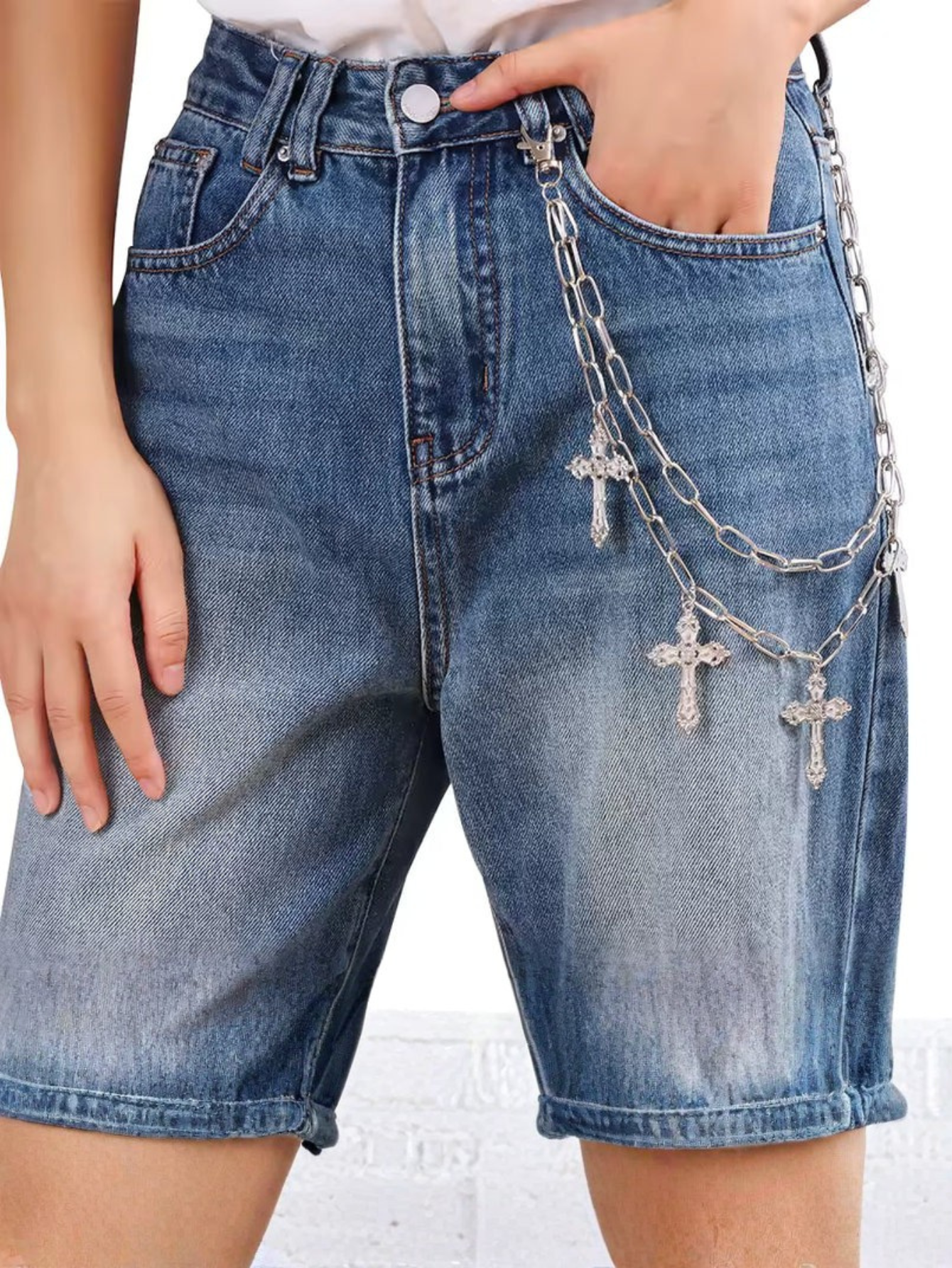 Cross Pants Chain
