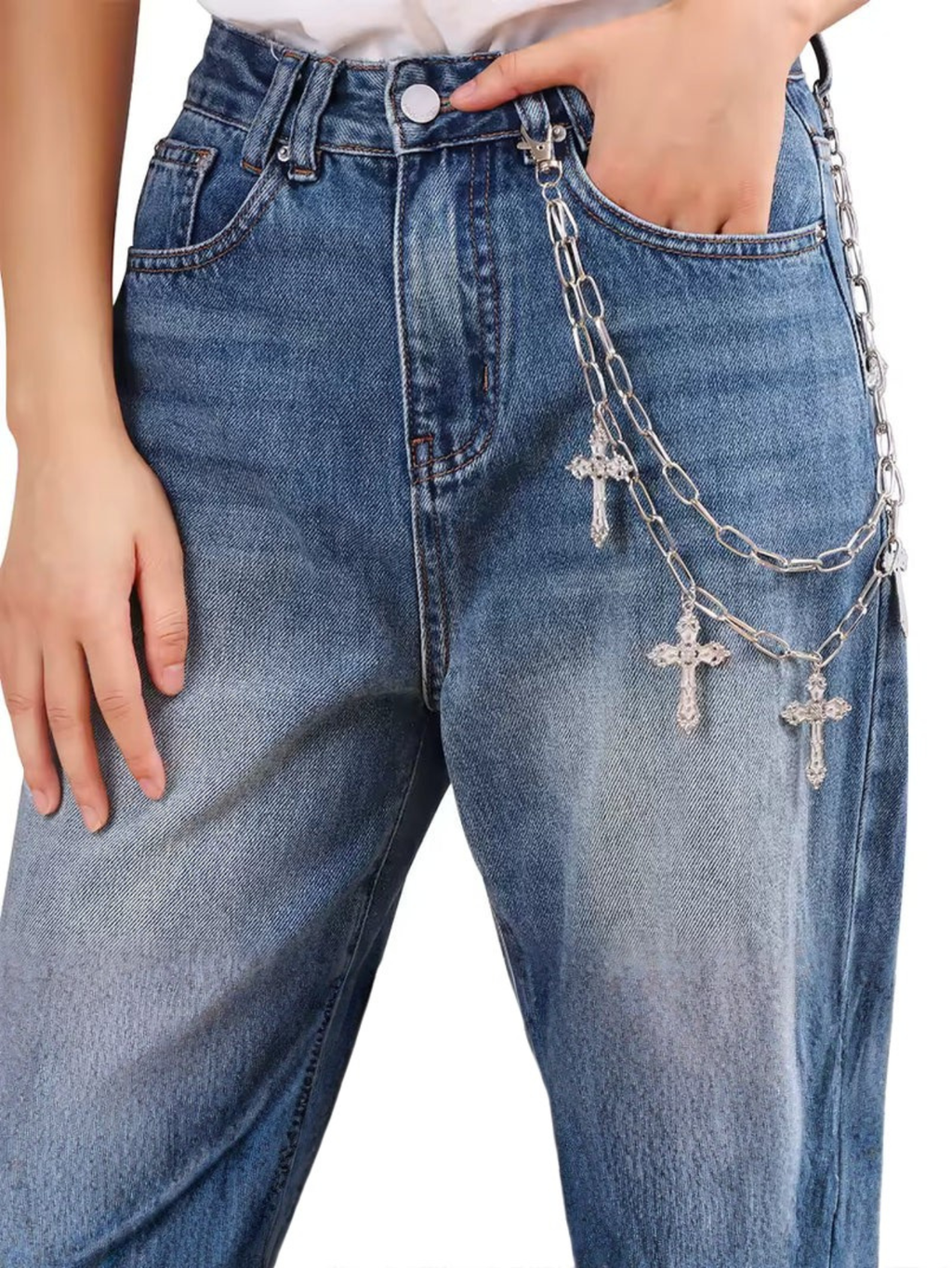 Cross Pants Chain