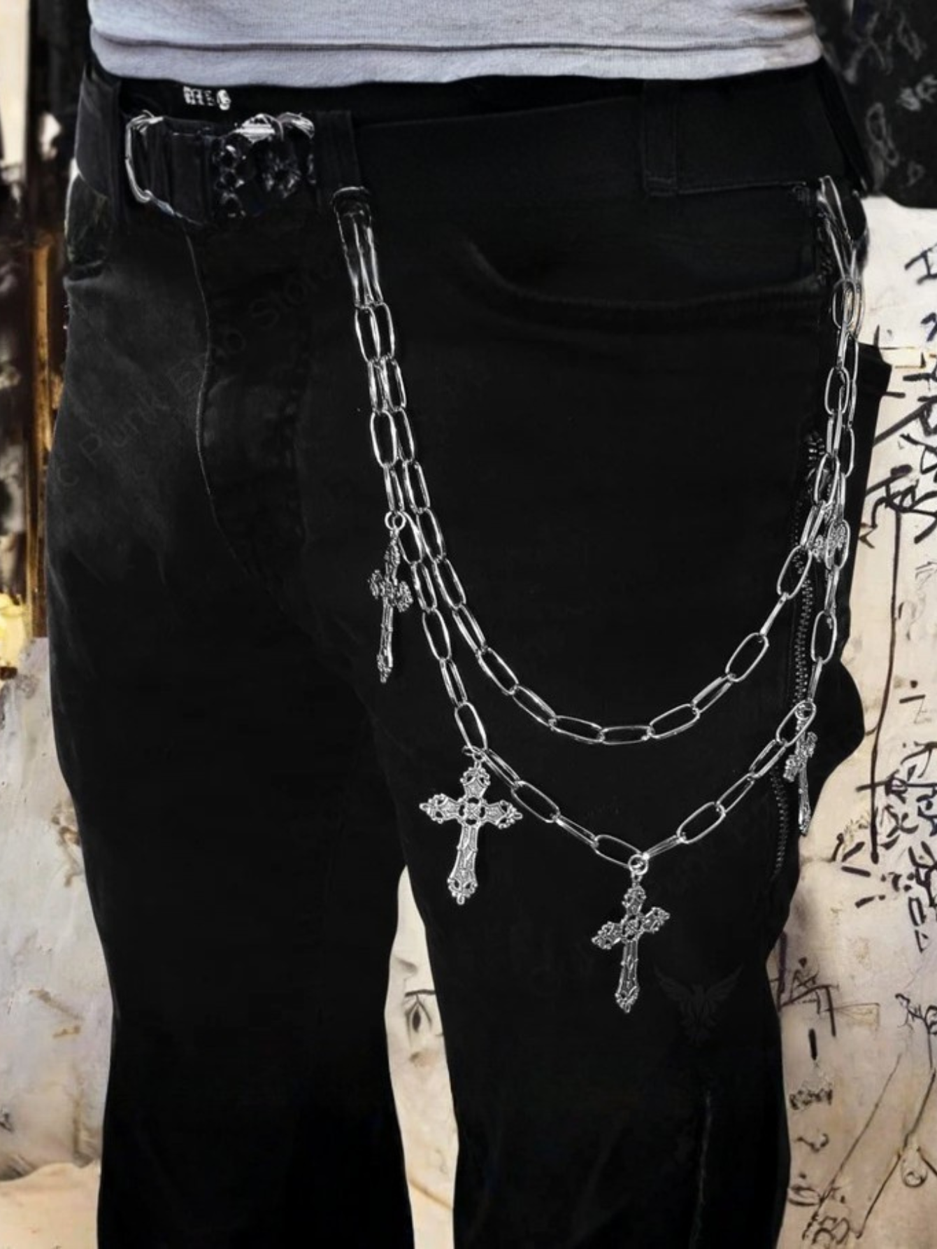 Cross Pants Chain