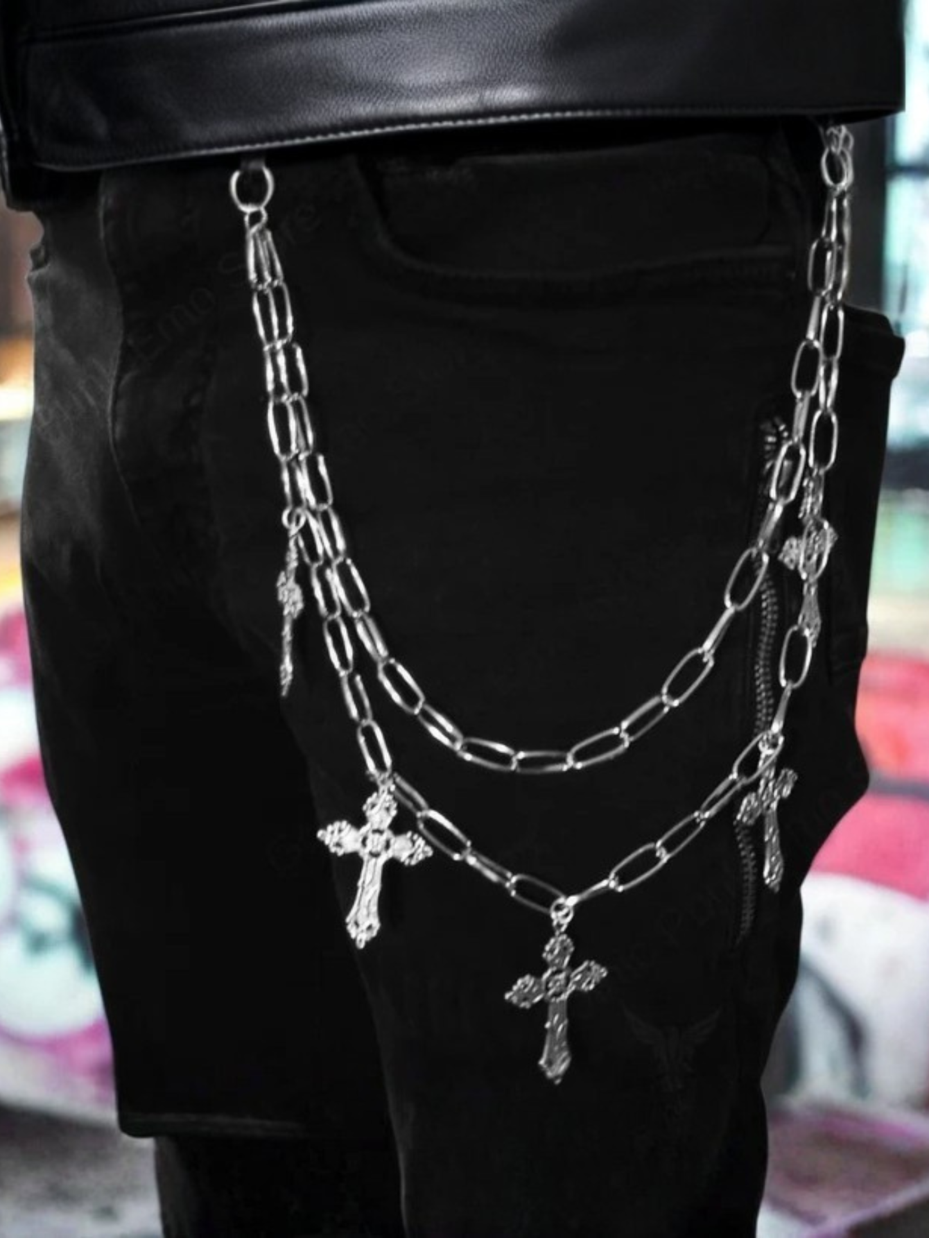 Cross Pants Chain