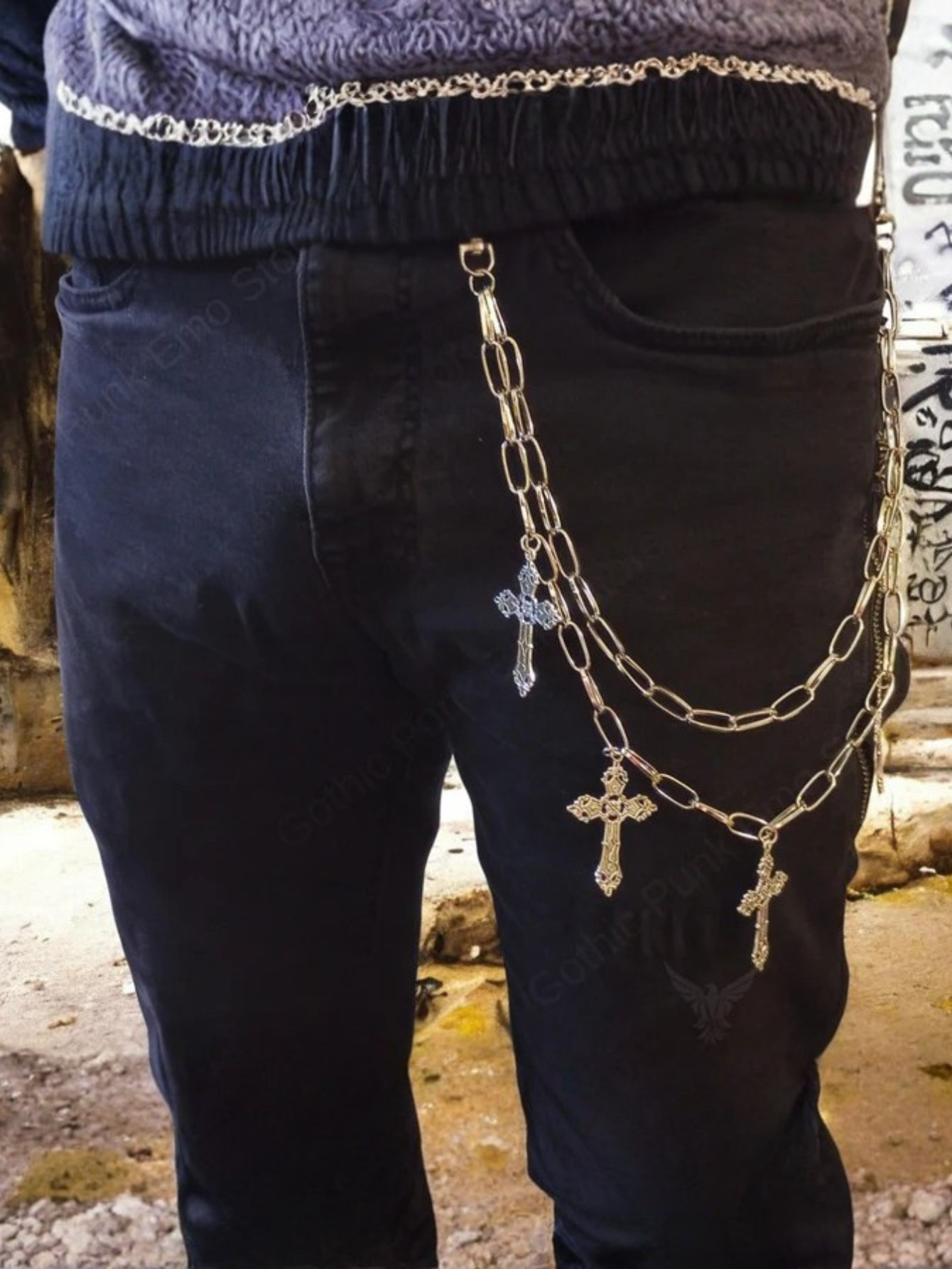 Cross Pants Chain