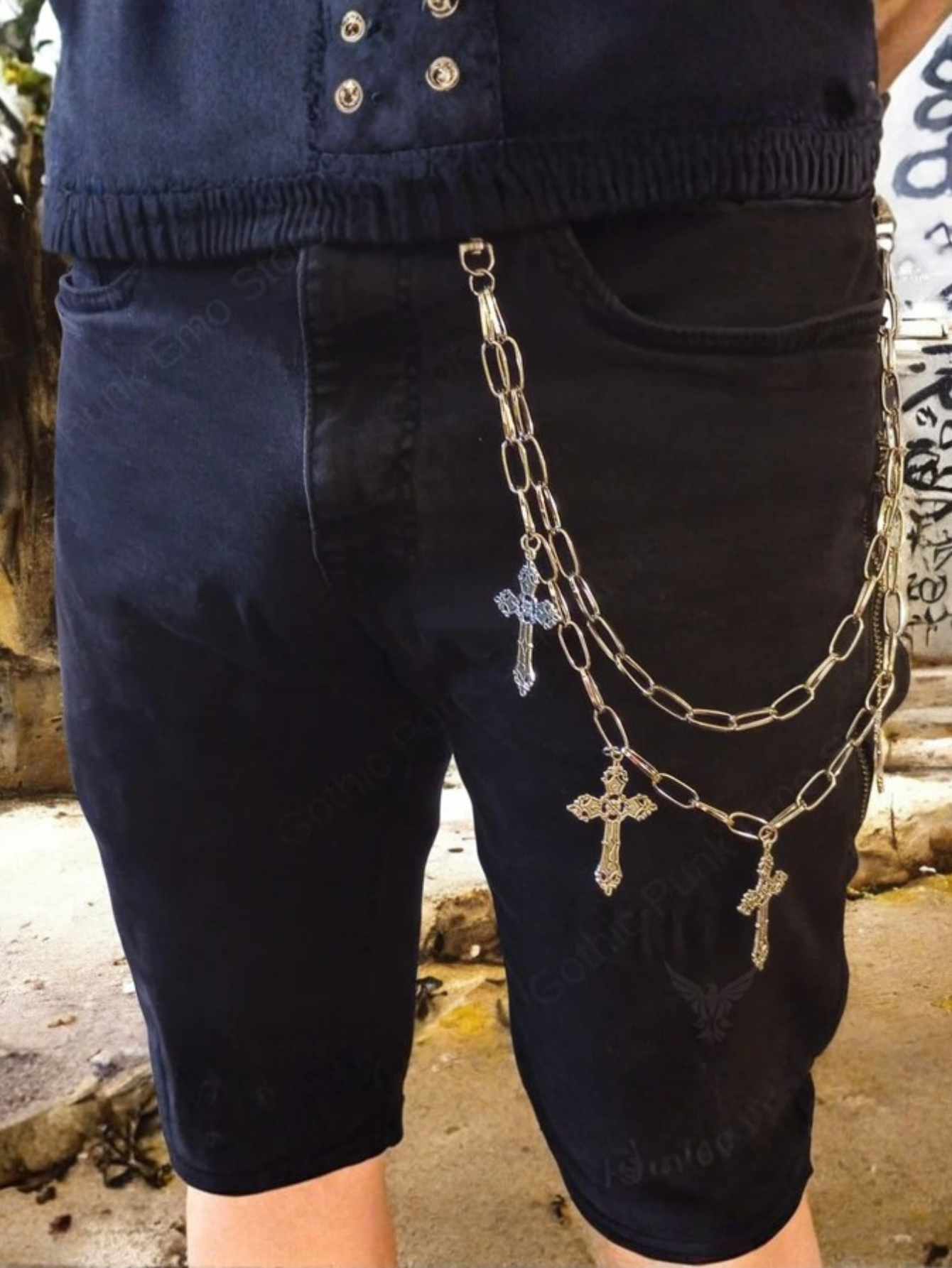 Cross Pants Chain