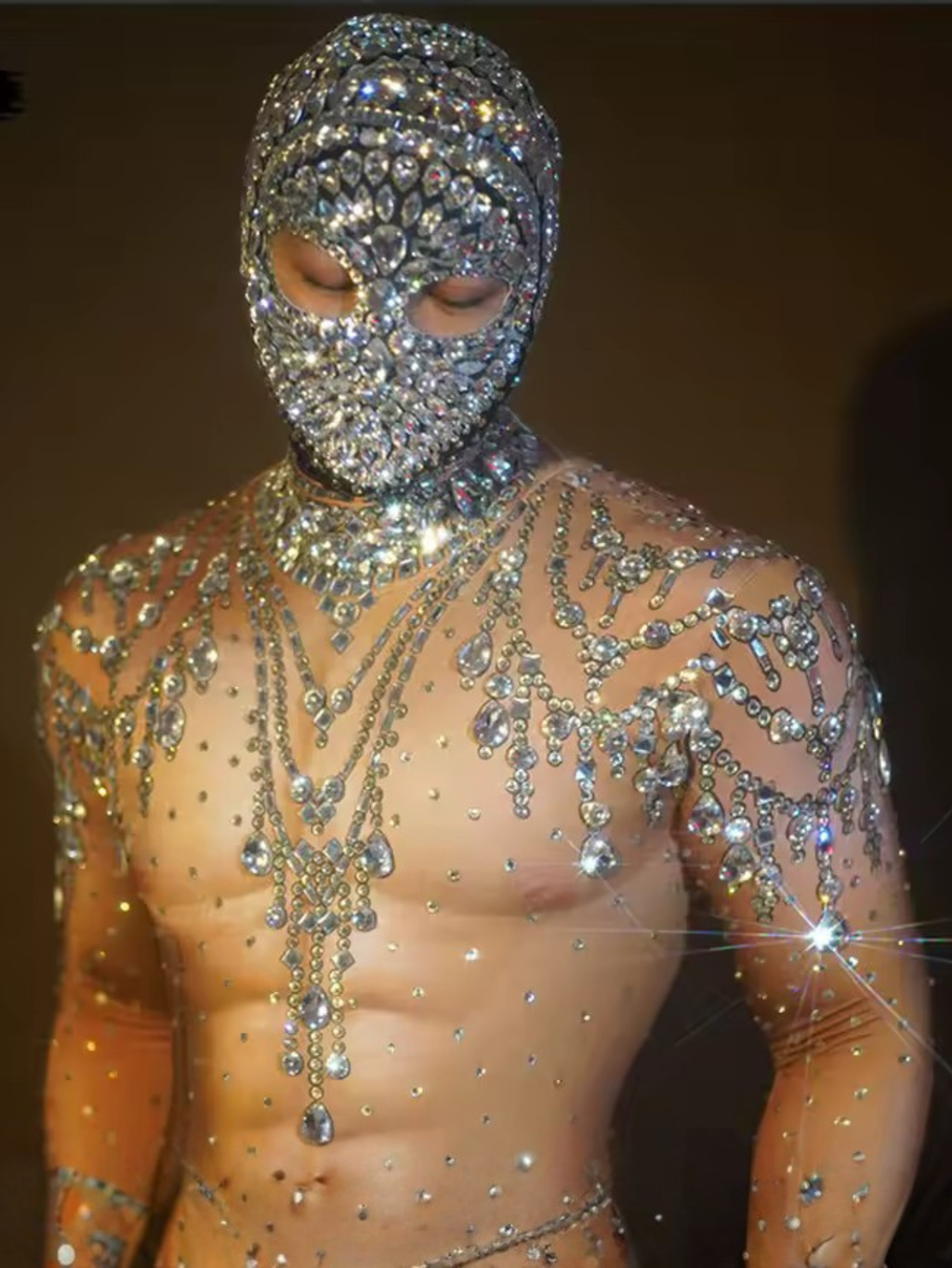 Diamond Masquerade Drag Queen Mask