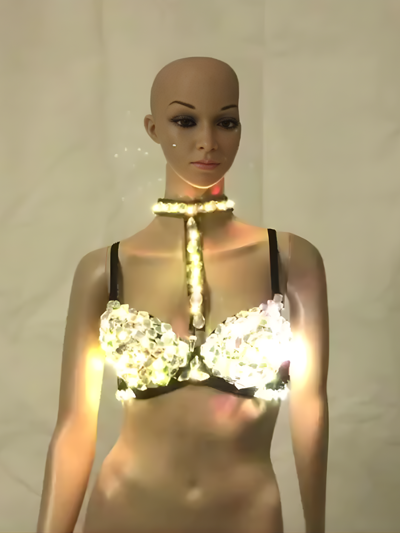 Led Light Bra Costume