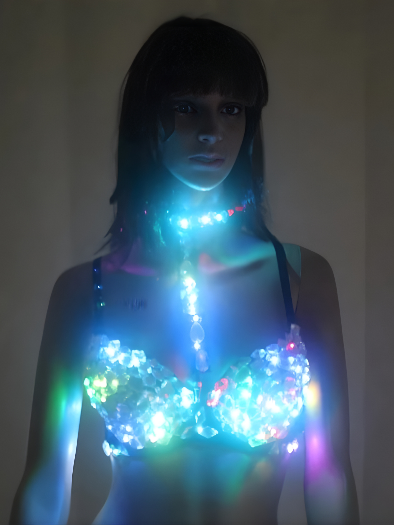 Led Light Bra Costume
