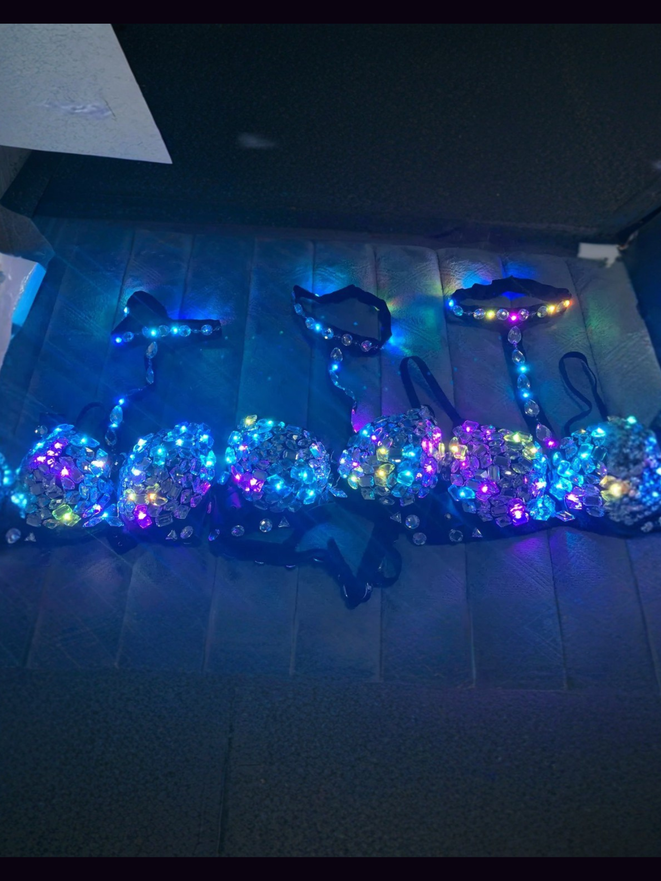 Led Light Bra Costume