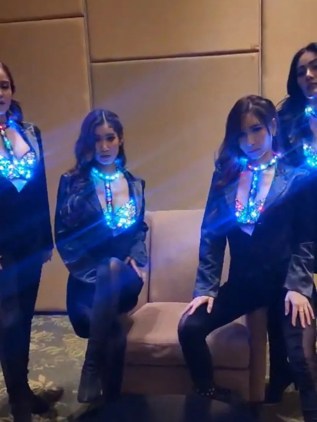 Led Light Bra Costume