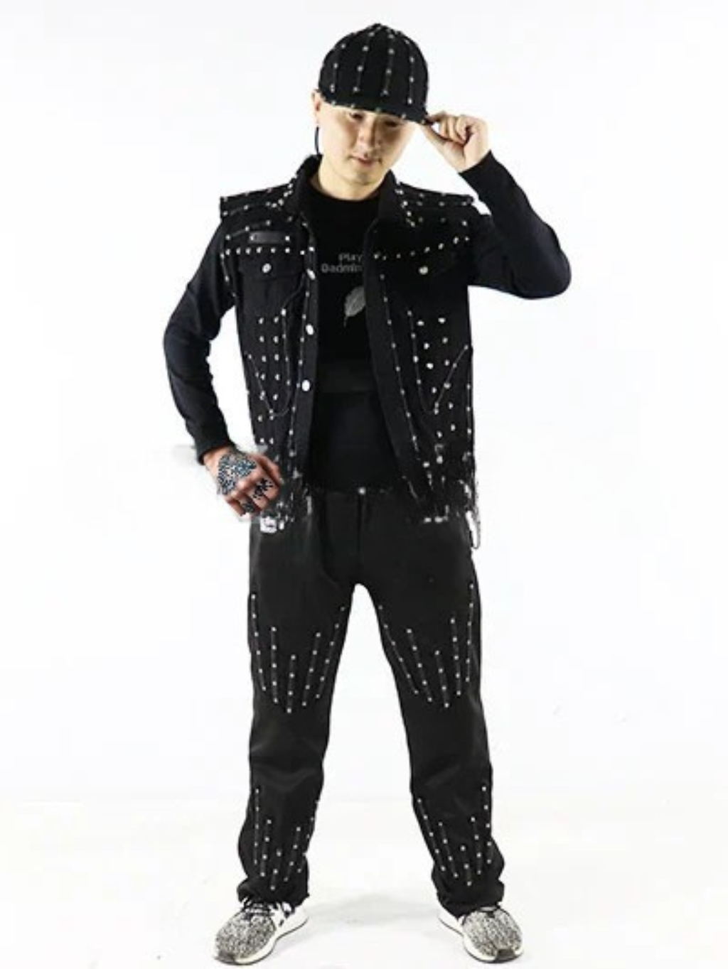 Men Led Light Costume
