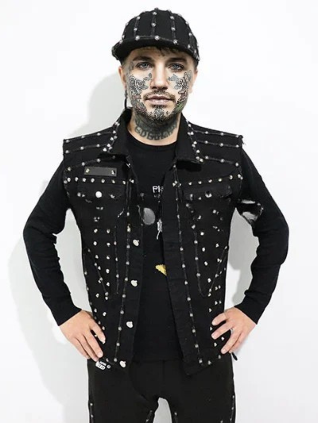 Men Led Light Costume