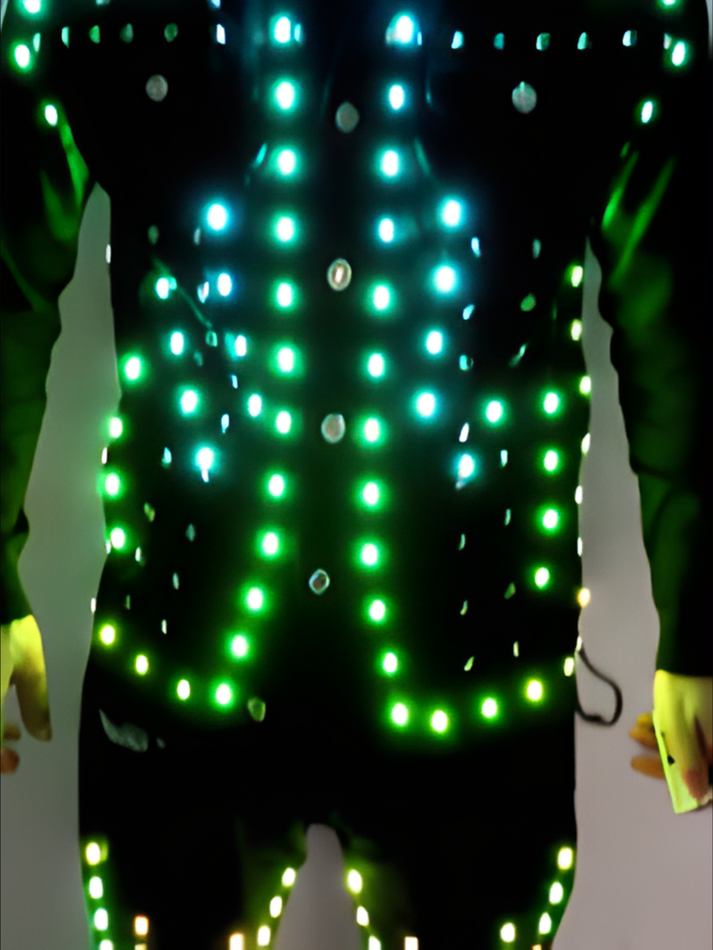 Men Led Light Costume