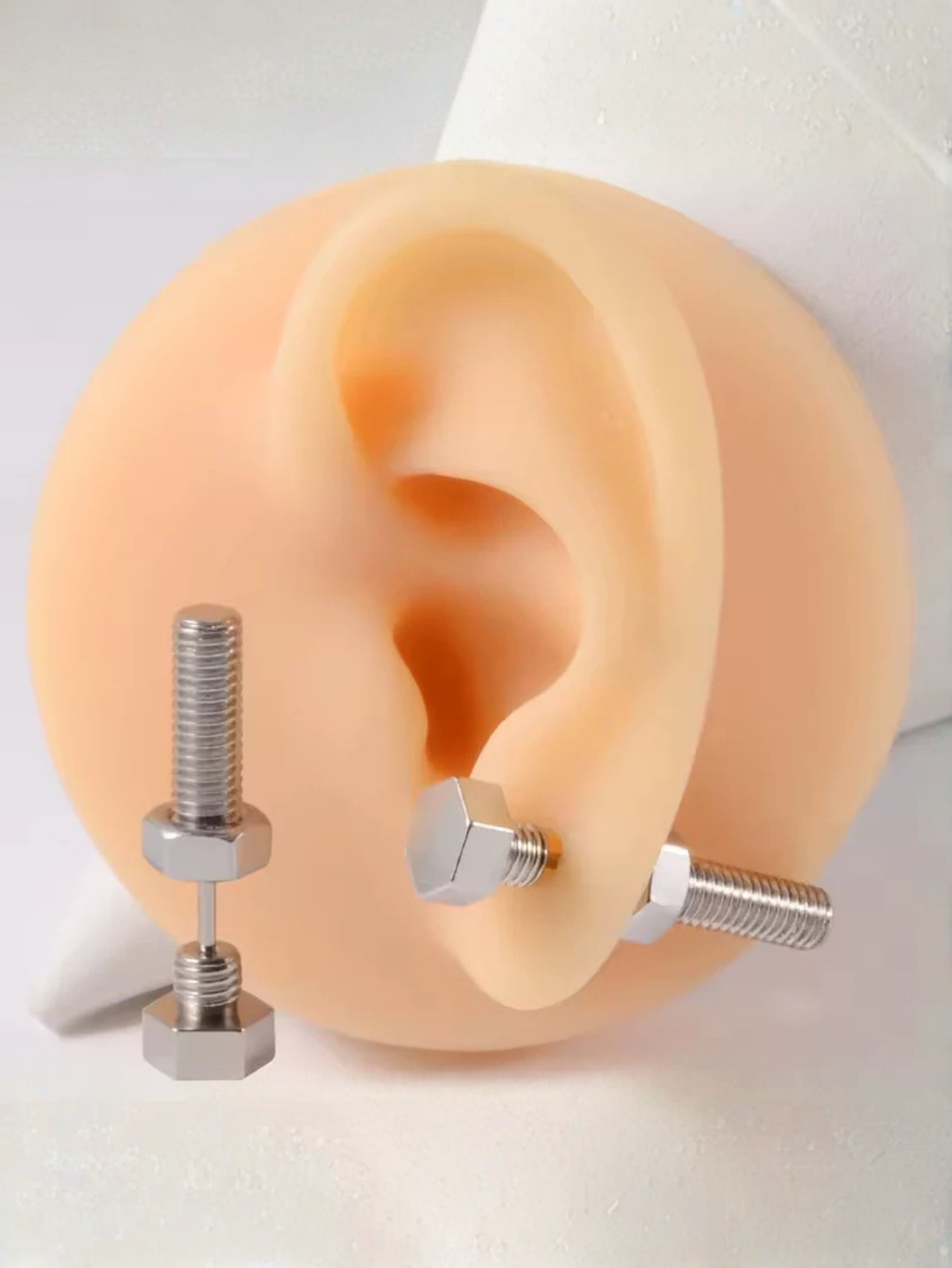 Bolt Screw Earrings