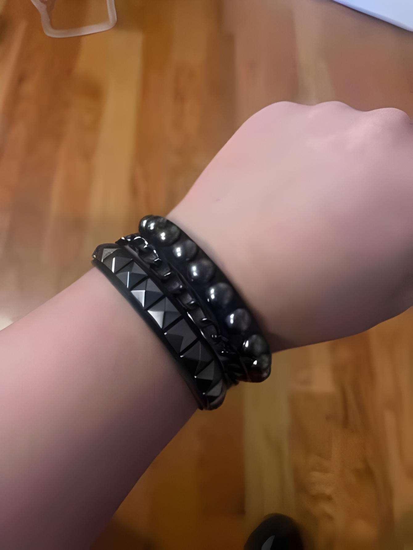 Punk Cuff Bracelet Retro Rock Wristband