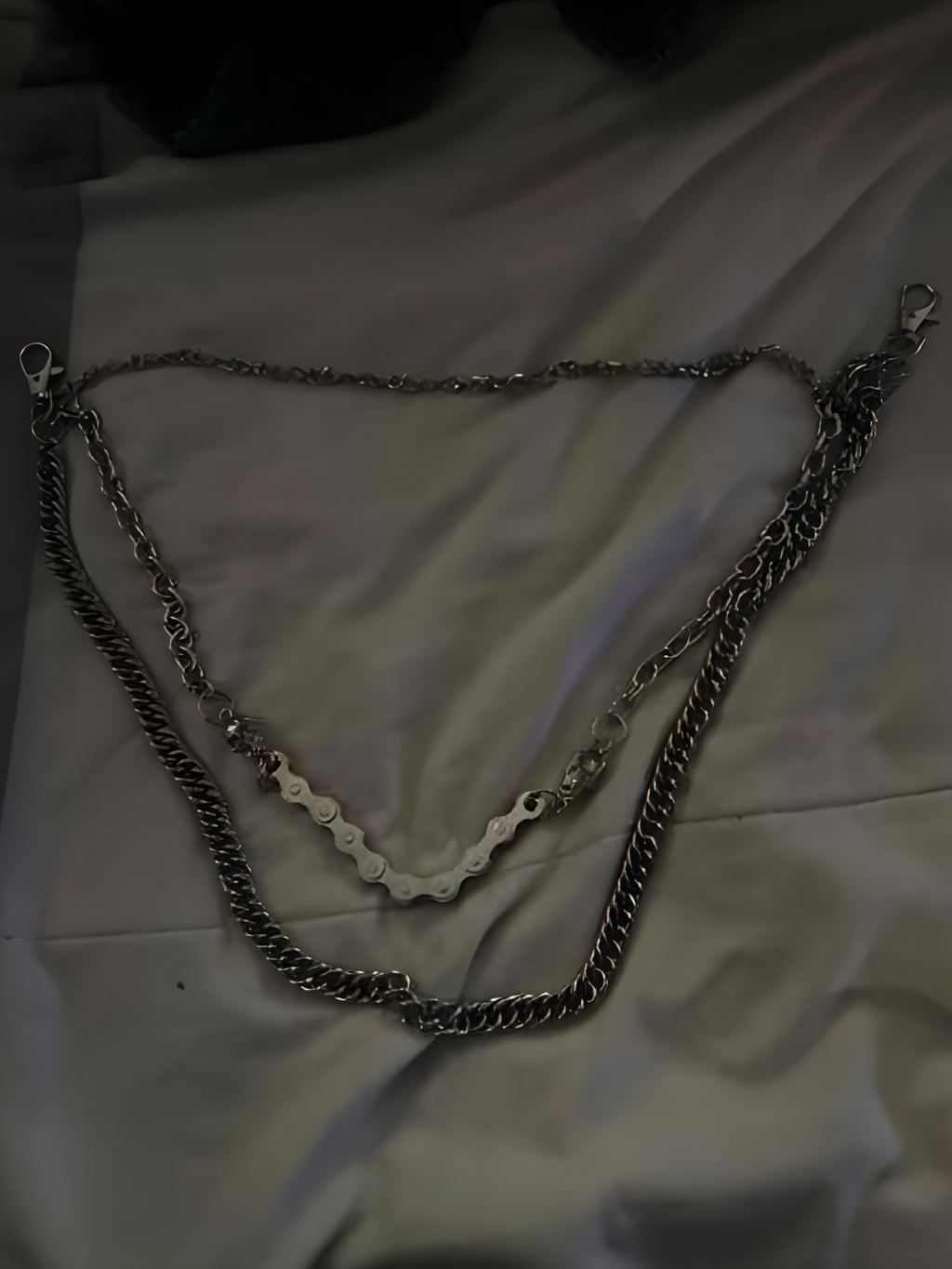 Bike Skull Wallet Chain