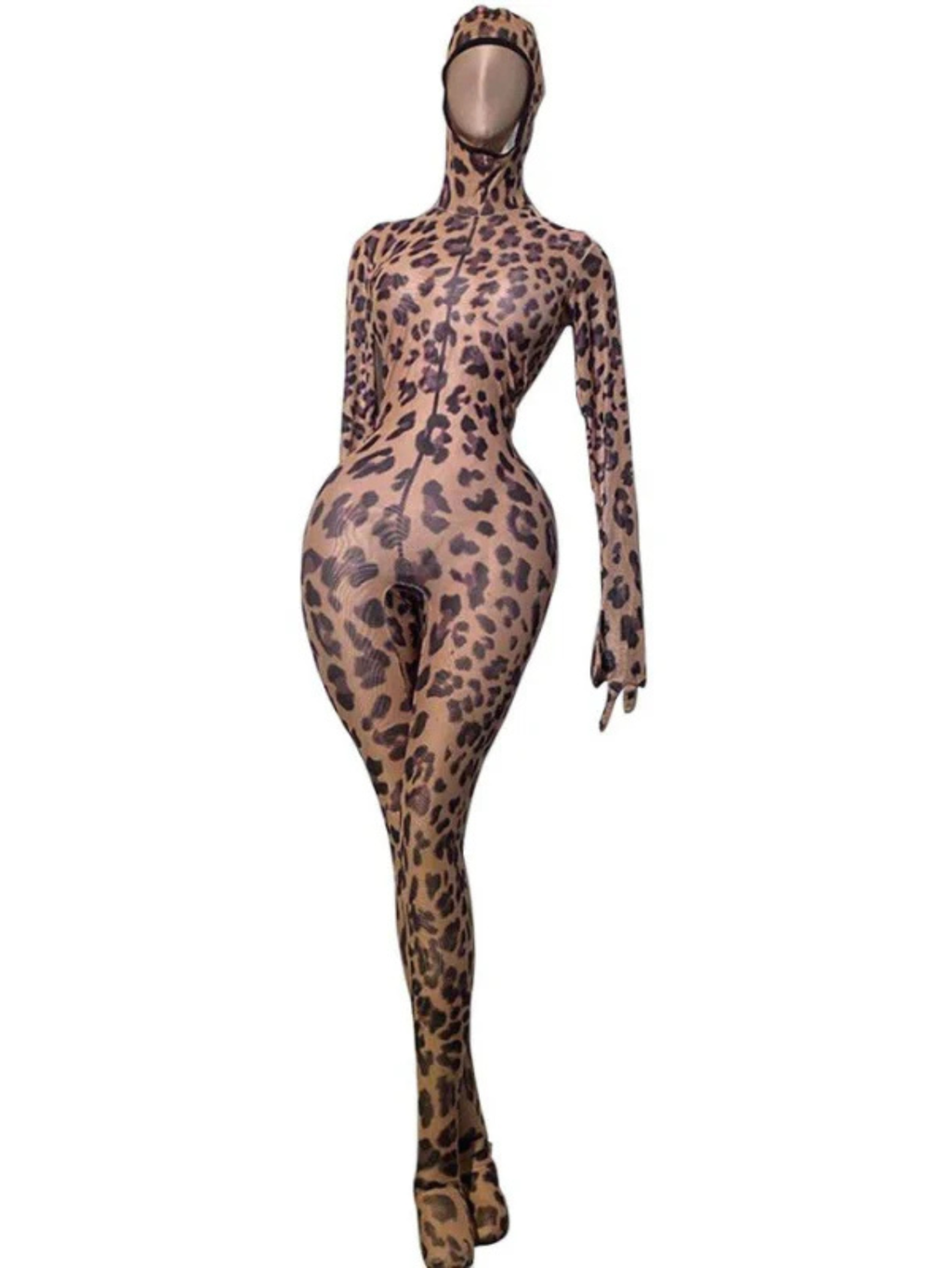 Beyonce Inspired Leopard Lyrical Jumpsuit