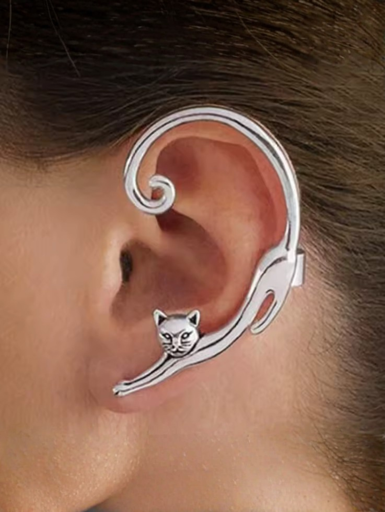 Black Cat Earrings