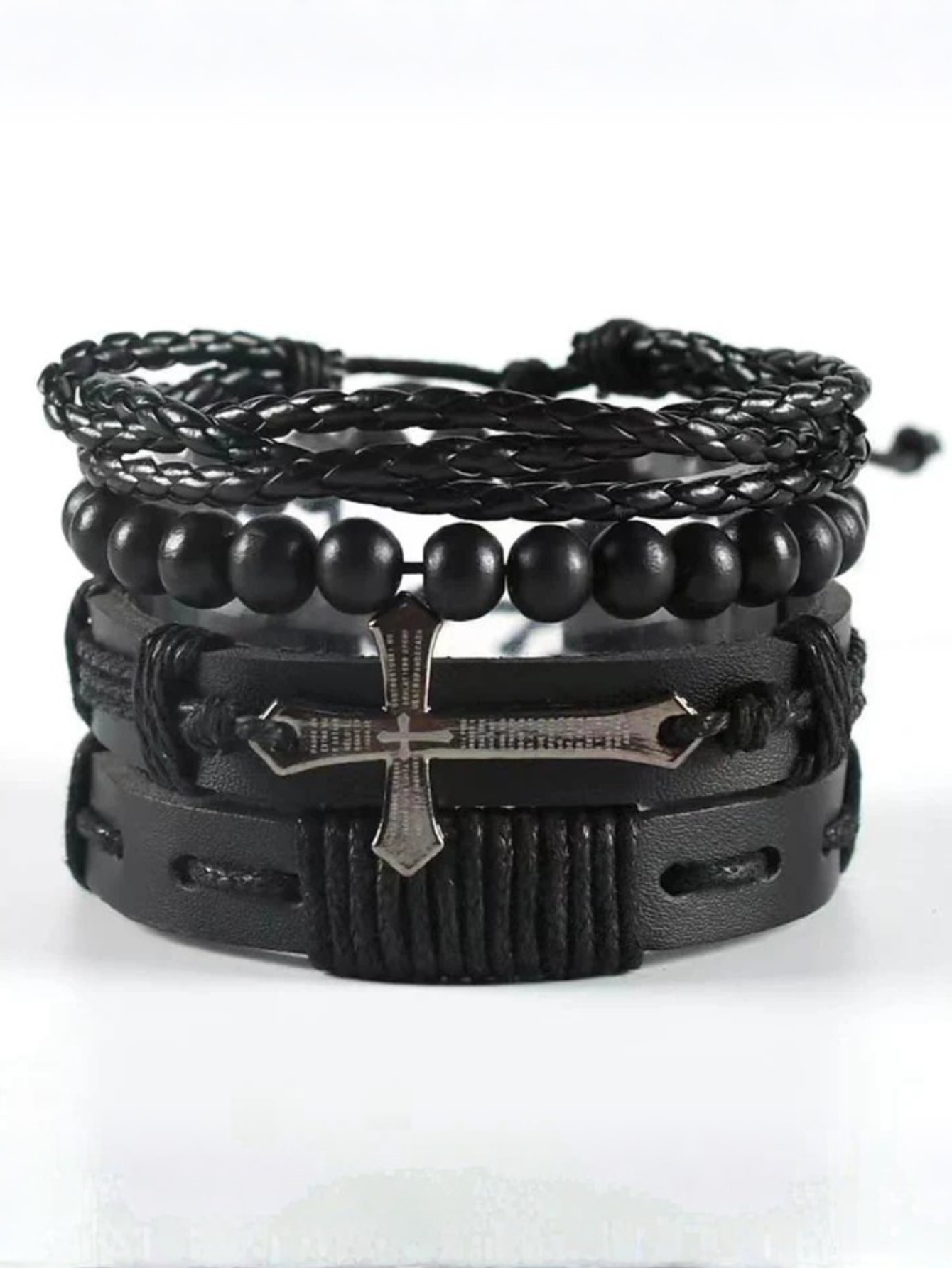Cross Bracelet Set