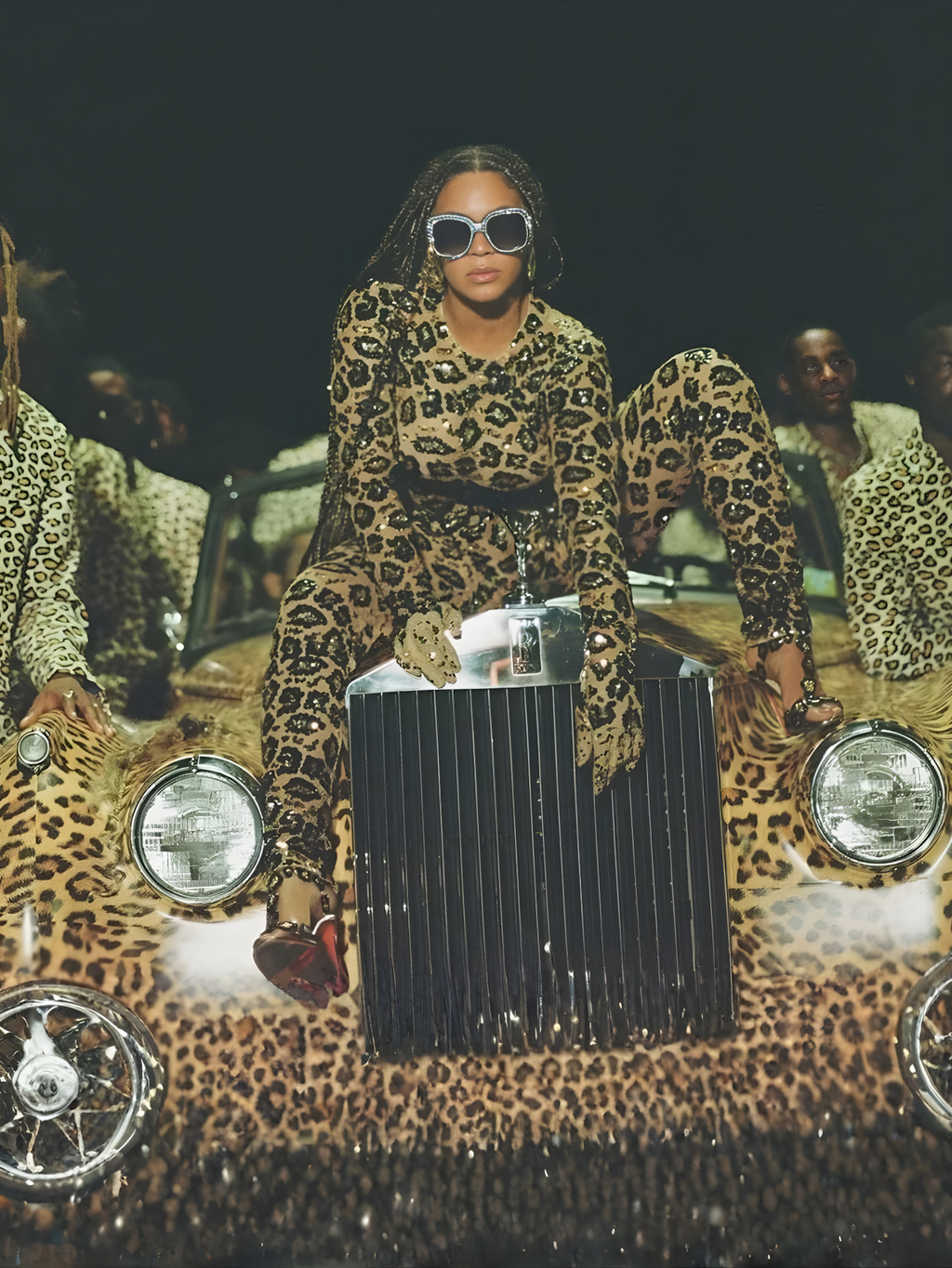 Beyonce Inspired Leopard Lyrical Jumpsuit