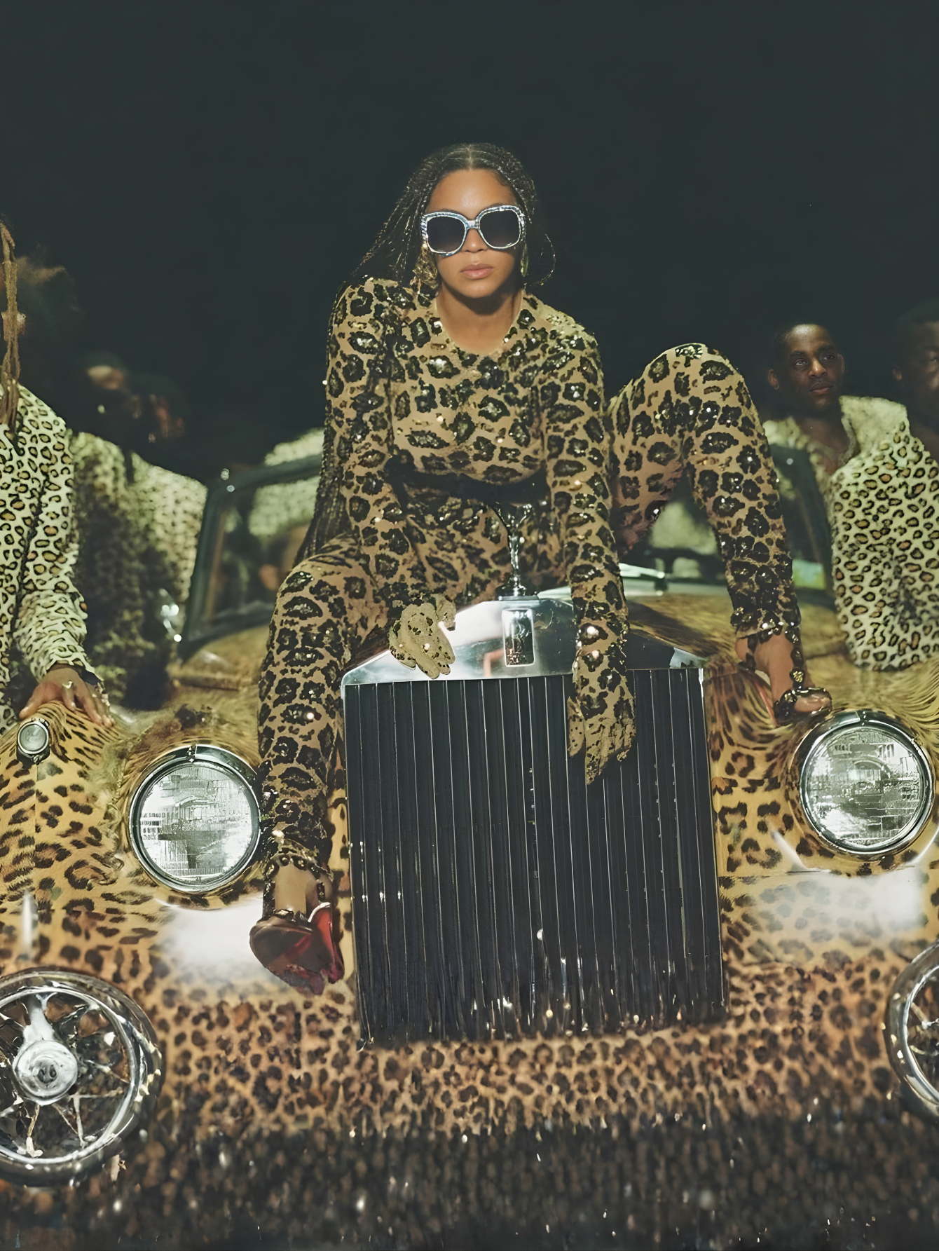 Beyonce Inspired Leopard Lyrical Jumpsuit