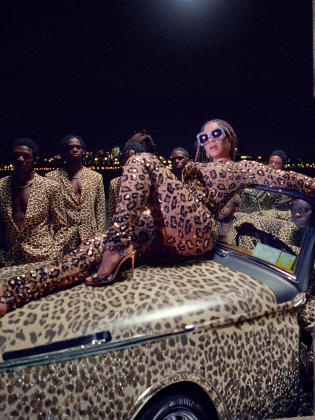Beyonce Inspired Leopard Lyrical Jumpsuit