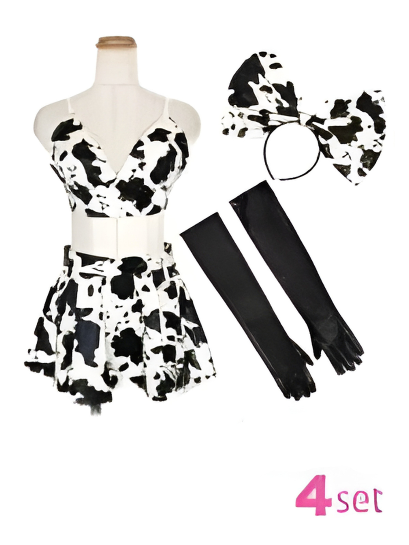 Cowgirl 4Pc Costume