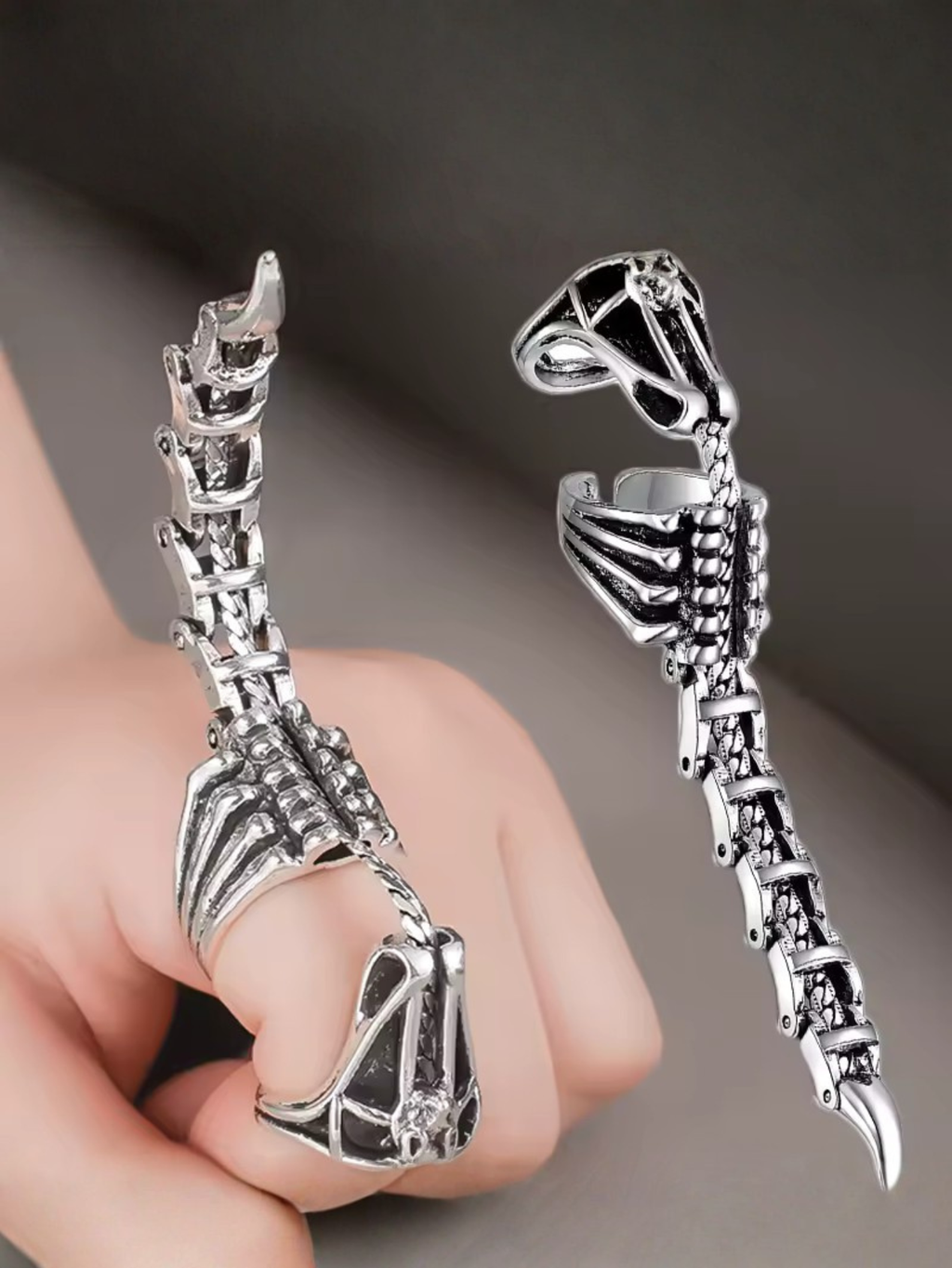 Adjustable Aluminum Scorpion Ring