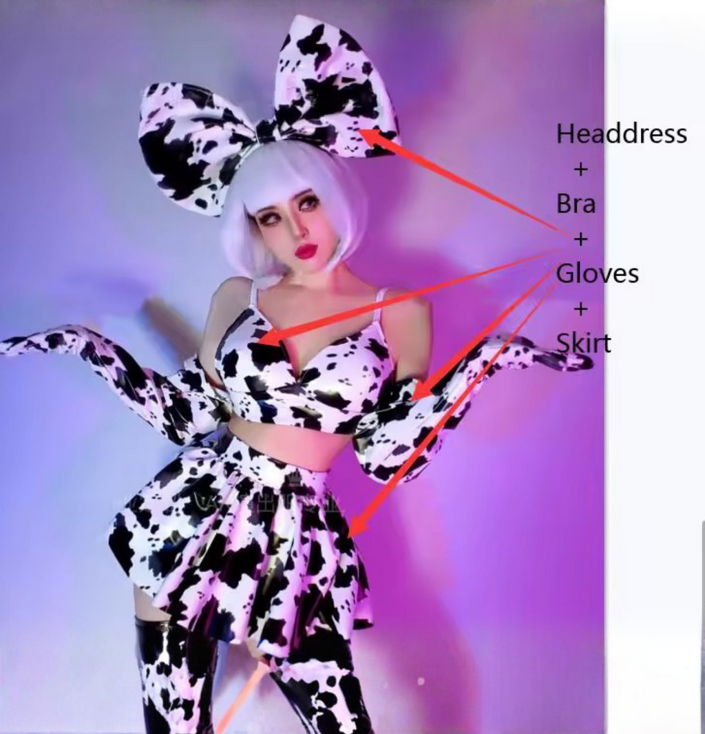 Cowgirl 4Pc Costume