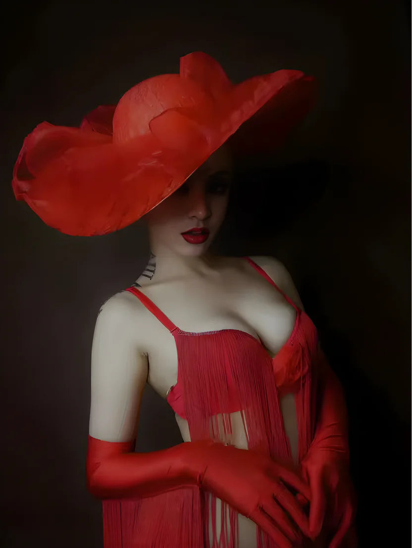 Red Bikini Cowgirl Costume