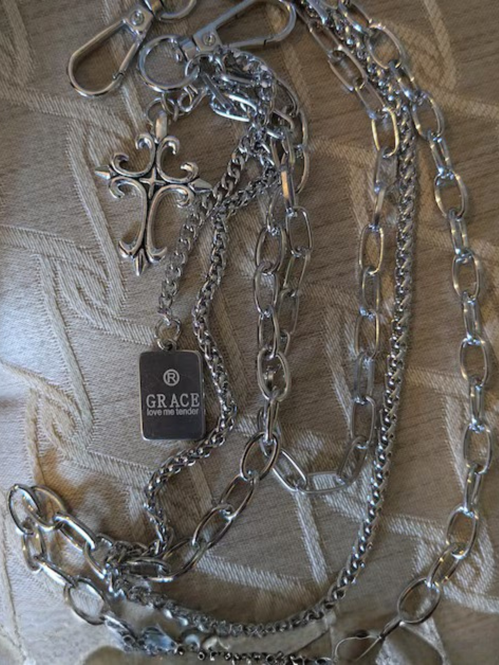 Cross Grace Charm Pants Chain